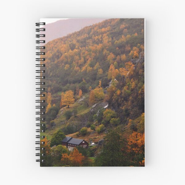 Item preview, Autumn Trees Flamsdalen Valley Flam Norway Scandinavia designed and sold by AndyEvansPhotos.