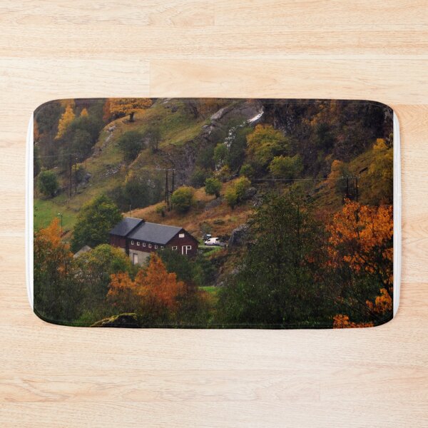 Item preview, Autumn Trees Flamsdalen Valley Flam Norway Scandinavia designed and sold by AndyEvansPhotos.