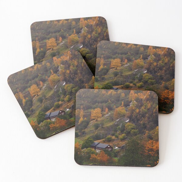 Item preview, Autumn Trees Flamsdalen Valley Flam Norway Scandinavia designed and sold by AndyEvansPhotos.