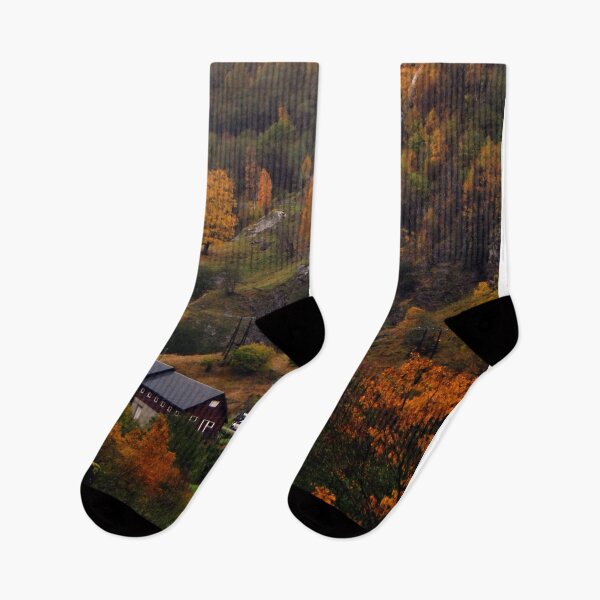 Item preview, Autumn Trees Flamsdalen Valley Flam Norway Scandinavia designed and sold by AndyEvansPhotos.