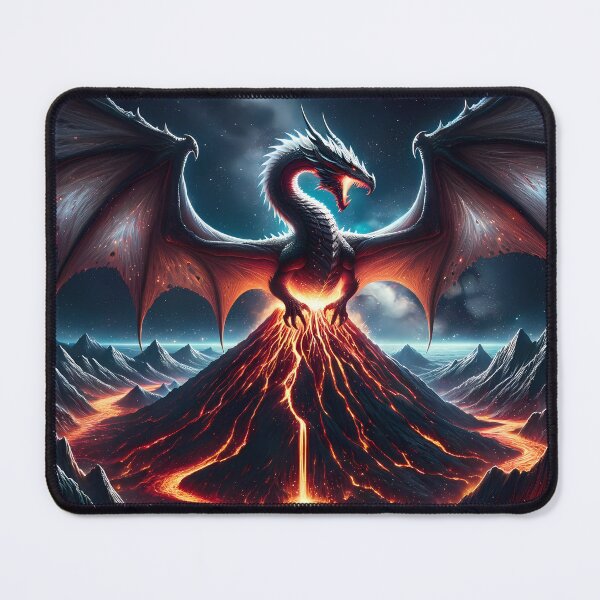 Item preview, Mythical Volcano Dragon designed and sold by NeatSplash.