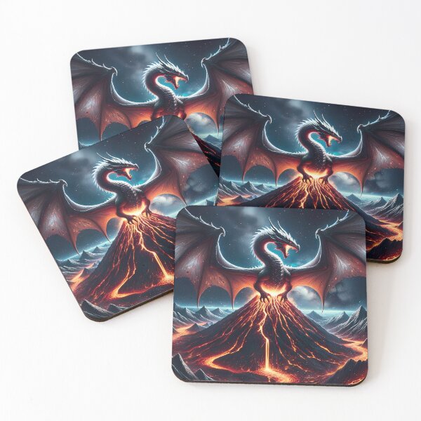 Item preview, Mythical Volcano Dragon designed and sold by NeatSplash.