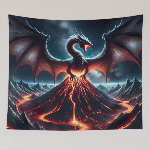 Item preview, Mythical Volcano Dragon designed and sold by NeatSplash.