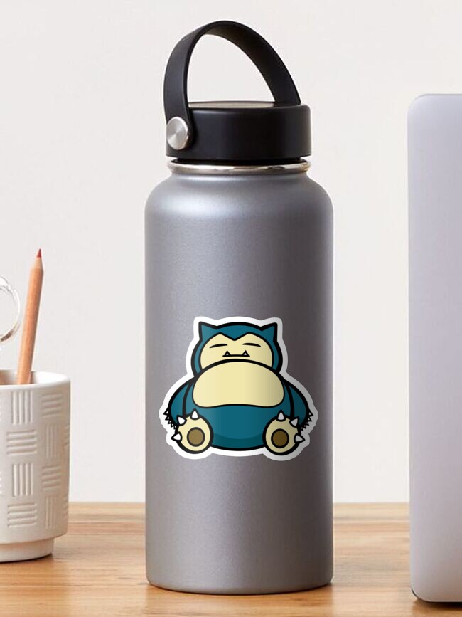 Imagen 1 de 3, Pegatina con la obra Divertido Lindo Snorlax Dibujos Animados Anime Meme, diseñada y vendida por Jesticker.