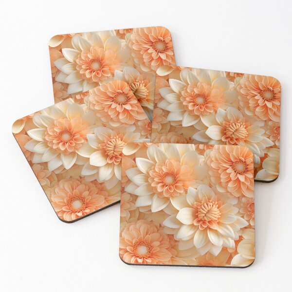 Item preview, imagine 3D inflate realistic orange color flowers designed and sold by Elephant-Shop.