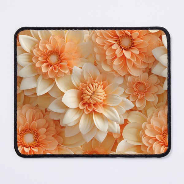Item preview, imagine 3D inflate realistic orange color flowers designed and sold by Elephant-Shop.
