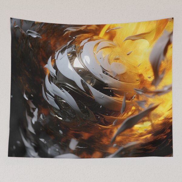 Item preview, Spinning ball filled with lava designed and sold by ManuelAndreas.