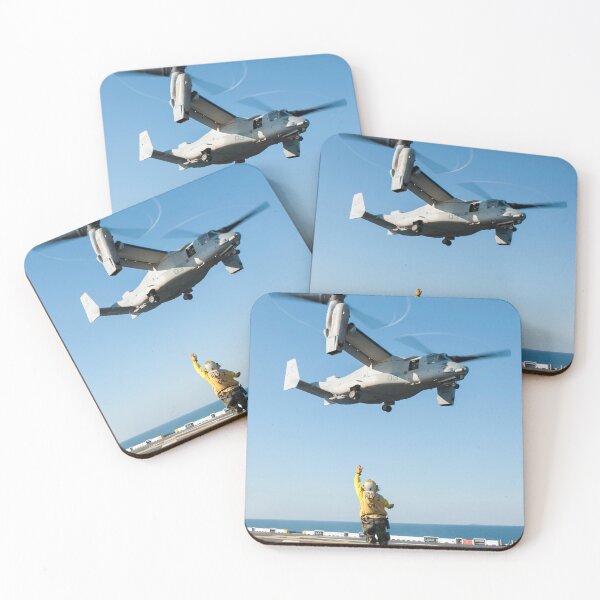 Item preview, STK109317M-An MV-22 Osprey takes off from the flight deck of USS Bonhomme Richard. designed and sold by StocktrekImages.
