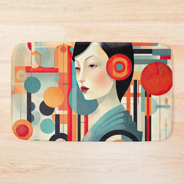 Item preview, Explore Simplistic & Minimalistic Japanese Geisha Portraits with a Majestic Touch designed and sold by ArtificialGenes.