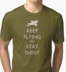 Keep Flying and Stay Shiny Tri-blend T-Shirt