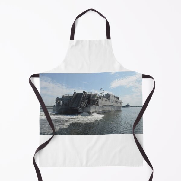 Item preview, STK109315M-USNS Spearhead transits away from a pier in Virginia. designed and sold by StocktrekImages.