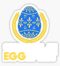 Eggspert Easter April Fools T Shirts Sticker