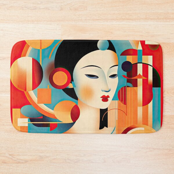 Item preview, Explore Simplistic & Minimalistic Japanese Geisha Portraits with a Majestic Touch designed and sold by ArtificialGenes.