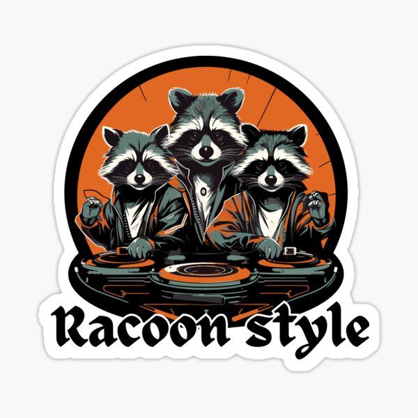 Raccoon Dj Gifts Merchandise for Sale Redbubble