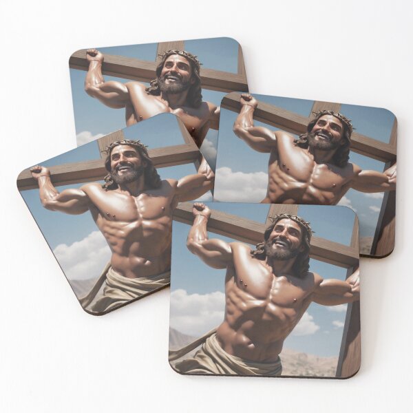 Item preview, Jacked Jesus Christ #3 designed and sold by harkohenistore.