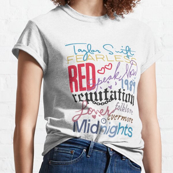 Camisa Camiseta Taylor Swift The Eras Tour Tshirt Blusa