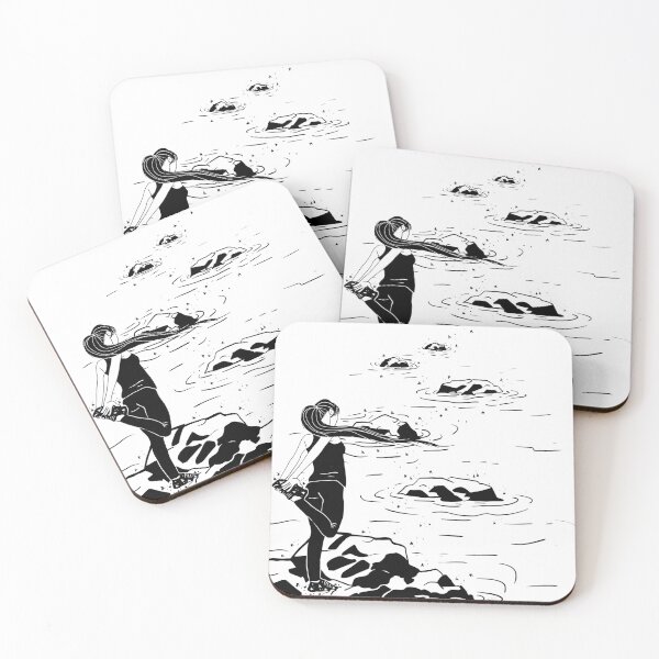 Item preview, Illustration of an inspiring woman - Chemin Noir designed and sold by Michouprint.
