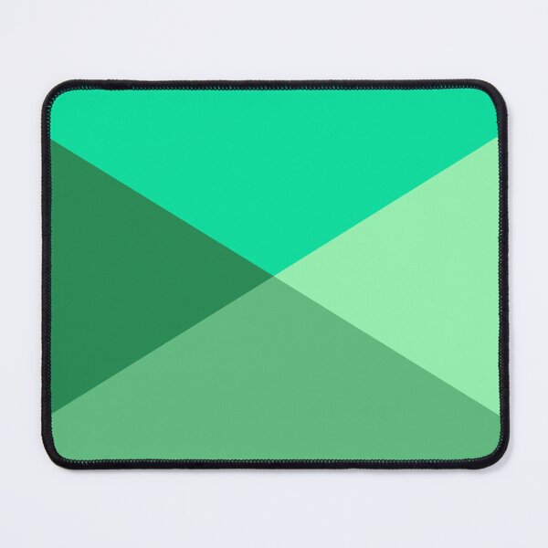 Item preview, Green Geometric Triangles Palette Pattern designed and sold by Jeallan Designs.