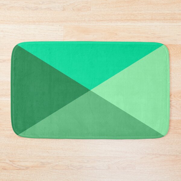 Item preview, Green Geometric Triangles Palette Pattern designed and sold by Jeallan Designs.