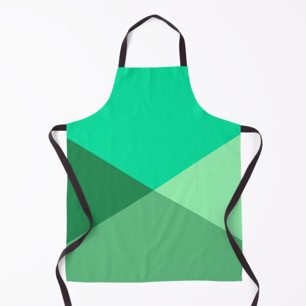 Item preview, Green Geometric Triangles Palette Pattern designed and sold by Jeallan Designs.
