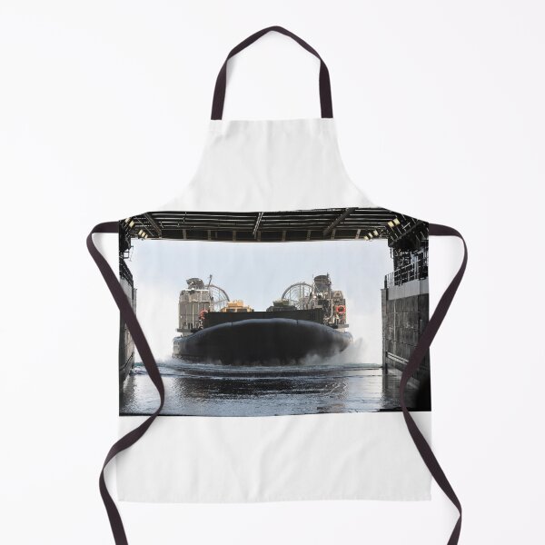 Item preview, STK109307M-A landing craft air cushion enters the well-deck of USS Arlington. designed and sold by StocktrekImages.