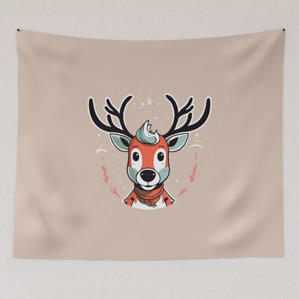 Item preview, Kawaii Raindeer designed and sold by Bratak.