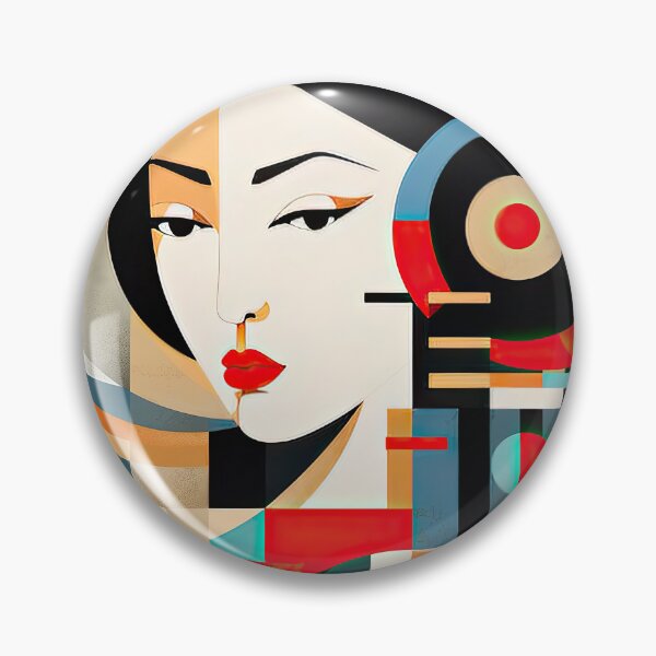 Item preview, Explore Simplistic & Minimalistic Japanese Geisha Portraits with a Majestic Touch designed and sold by ArtificialGenes.