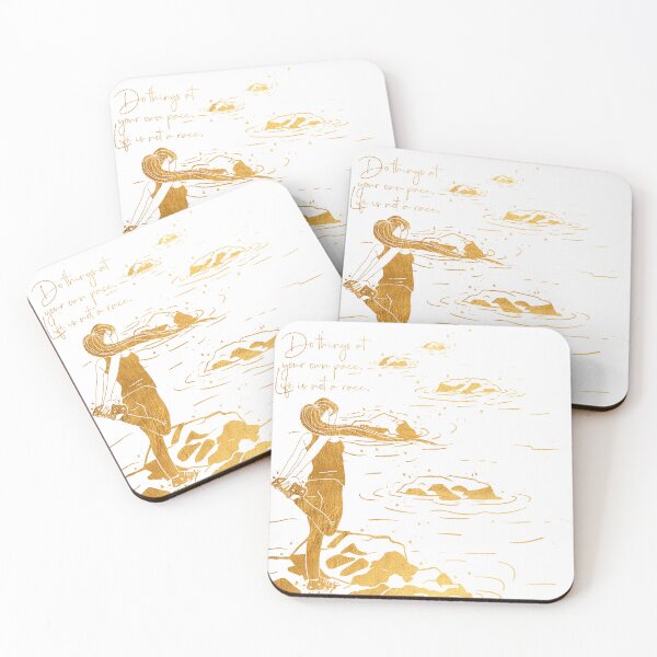 Item preview, Illustration of an inspiring woman - Chemin Doré designed and sold by Michouprint.