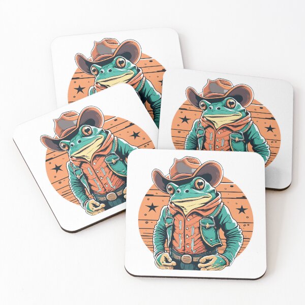 Item preview, Youre A Cowboy Like Me Frog designed and sold by DashBliss.