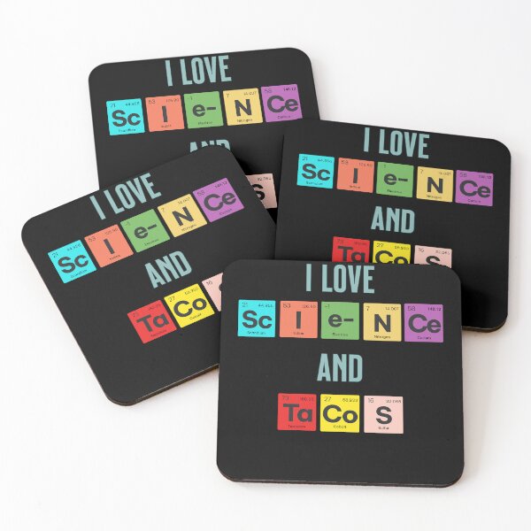 Item preview, I Love Science and Tacos designed and sold by WenegeeDesigns.