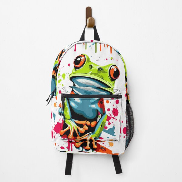 Item preview, Frog Colorful - Cute Frog - Frog Lover Quack designed and sold by BabyYodaSticker.