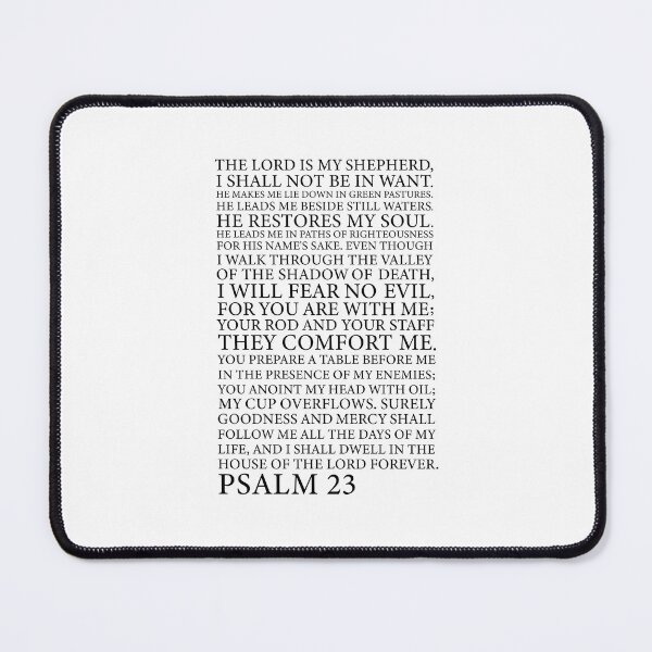 salmo 23 Mousepad