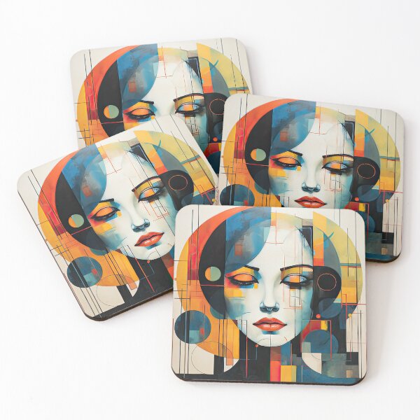 Item preview, Explore Simplistic & Minimalistic Japanese Geisha Portraits with a Majestic Touch designed and sold by ArtificialGenes.