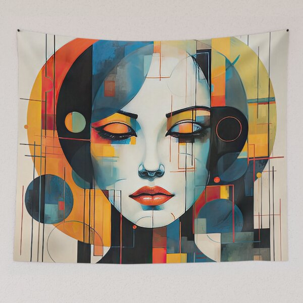Item preview, Explore Simplistic & Minimalistic Japanese Geisha Portraits with a Majestic Touch designed and sold by ArtificialGenes.