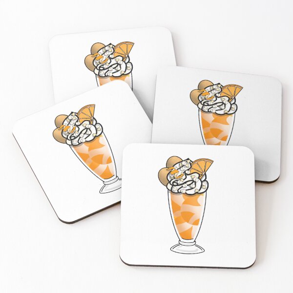 Item preview, Orange Dreamsicle Monstershake designed and sold by honeybeepaper.