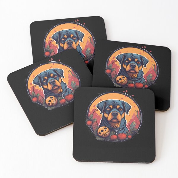 Item preview, Rottweiler Dog Halloween, Love Dogs designed and sold by Logiamerch.