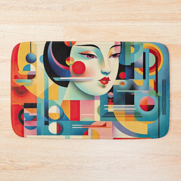 Item preview, Explore Simplistic & Minimalistic Japanese Geisha Portraits with a Majestic Touch designed and sold by ArtificialGenes.