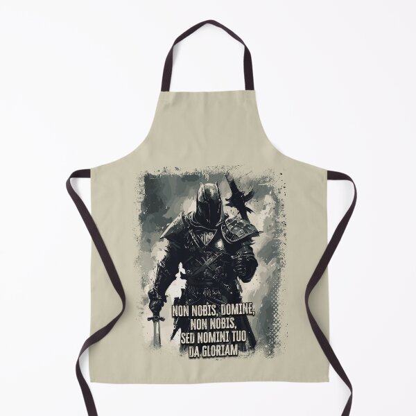 Item preview, Templar Knight Motto The crusader / abstract warrior portrait designed and sold by Naumovski.