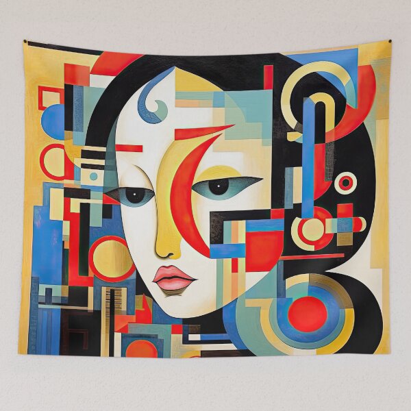 Item preview, Explore Simplistic & Minimalistic Japanese Geisha Portraits with a Majestic Touch designed and sold by ArtificialGenes.