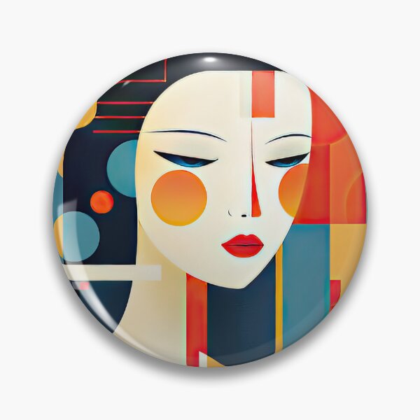 Item preview, Explore Simplistic & Minimalistic Japanese Geisha Portraits with a Majestic Touch designed and sold by ArtificialGenes.