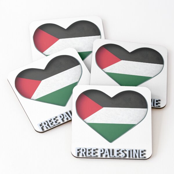 Item preview, My Heart Beats for Palestine: Free Palestine designed and sold by Robo-toons.
