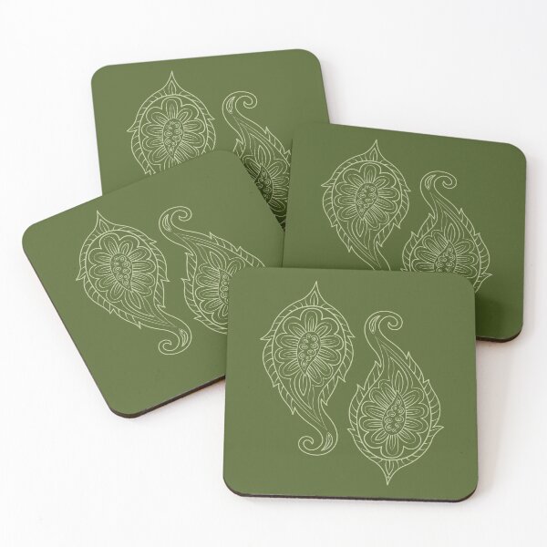 Item preview, Paisley Solo - Moss Green designed and sold by PaisleyMcNoodle.