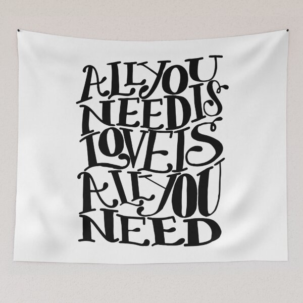 Item preview, all you need is love designed and sold by Matthew Taylor Wilson.