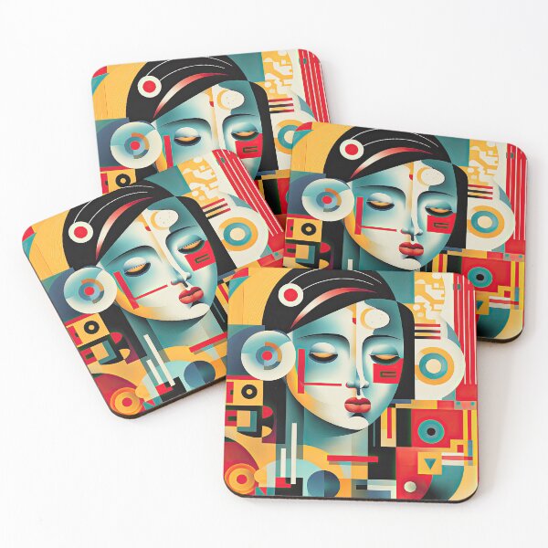 Item preview, Explore Simplistic & Minimalistic Japanese Geisha Portraits with a Majestic Touch designed and sold by ArtificialGenes.