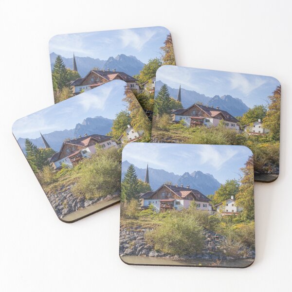 Item preview, Loisach with Wetterstein Mountains, Garmisch-Partenkirchen designed and sold by Torsten  Krüger.