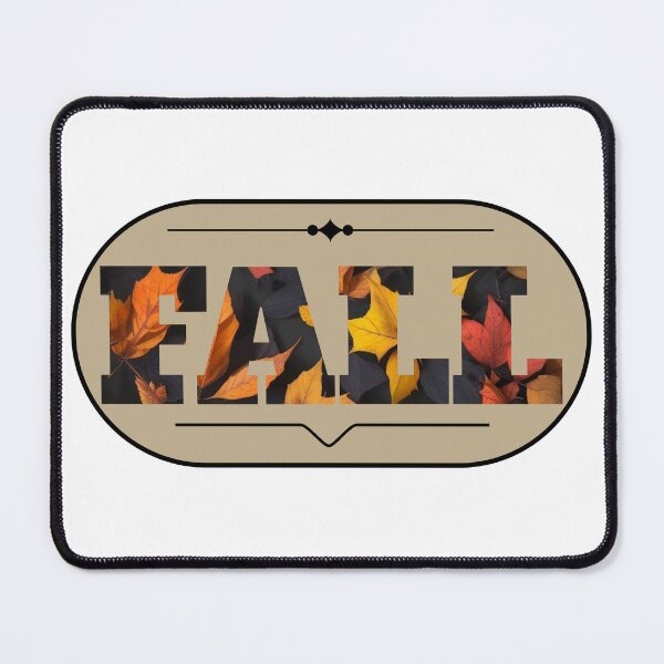 Item preview, CLASSIC FALL LOGO WITH BEAUTIFUL LEAVES designed and sold by NAG5089A.