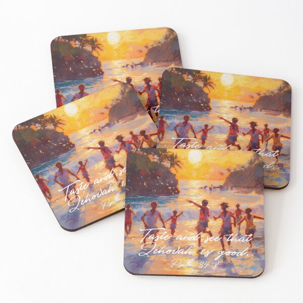 Item preview, "Taste and see that Jehovah is good" Psalm 34:8 designed and sold by Paper Bee Gift Shop.
