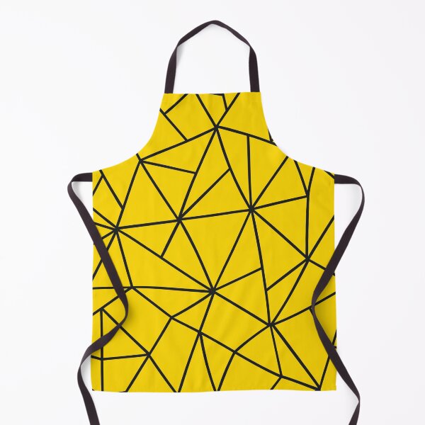 Item preview, Golden Yellow Geometric Abstract Pattern. designed and sold by ARichArts.