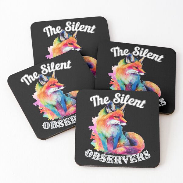 Item preview, The Silent Observers. fox saying designed and sold by FoxVibes.
