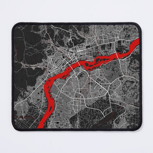 Item preview, Bamako City Map of Mali - Oriental designed and sold by deMAP.